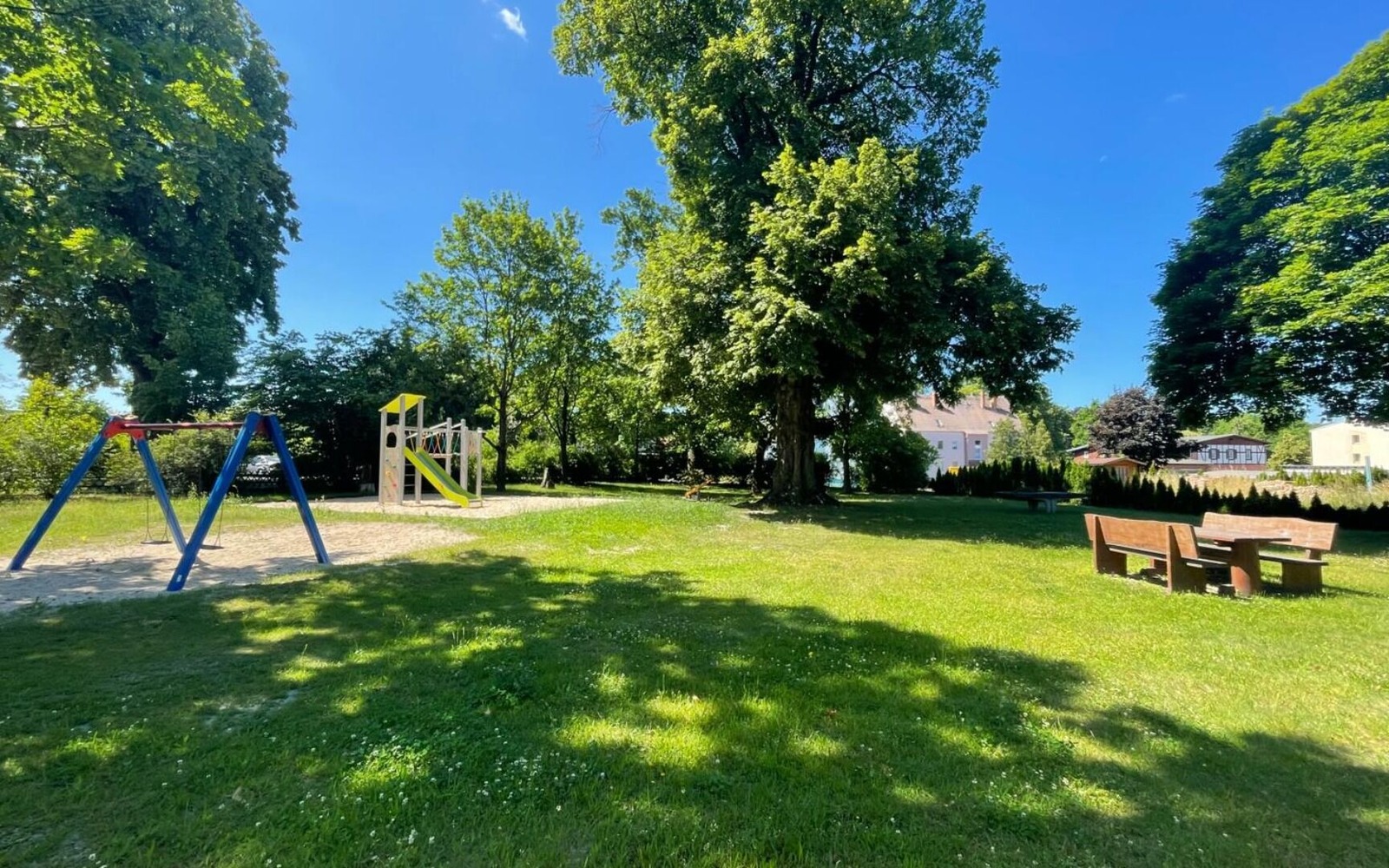 Spielplatz Wadelsdorf, Foto: Ulrike Tillack, Lizenz: Stadt Spremberg/Grodk