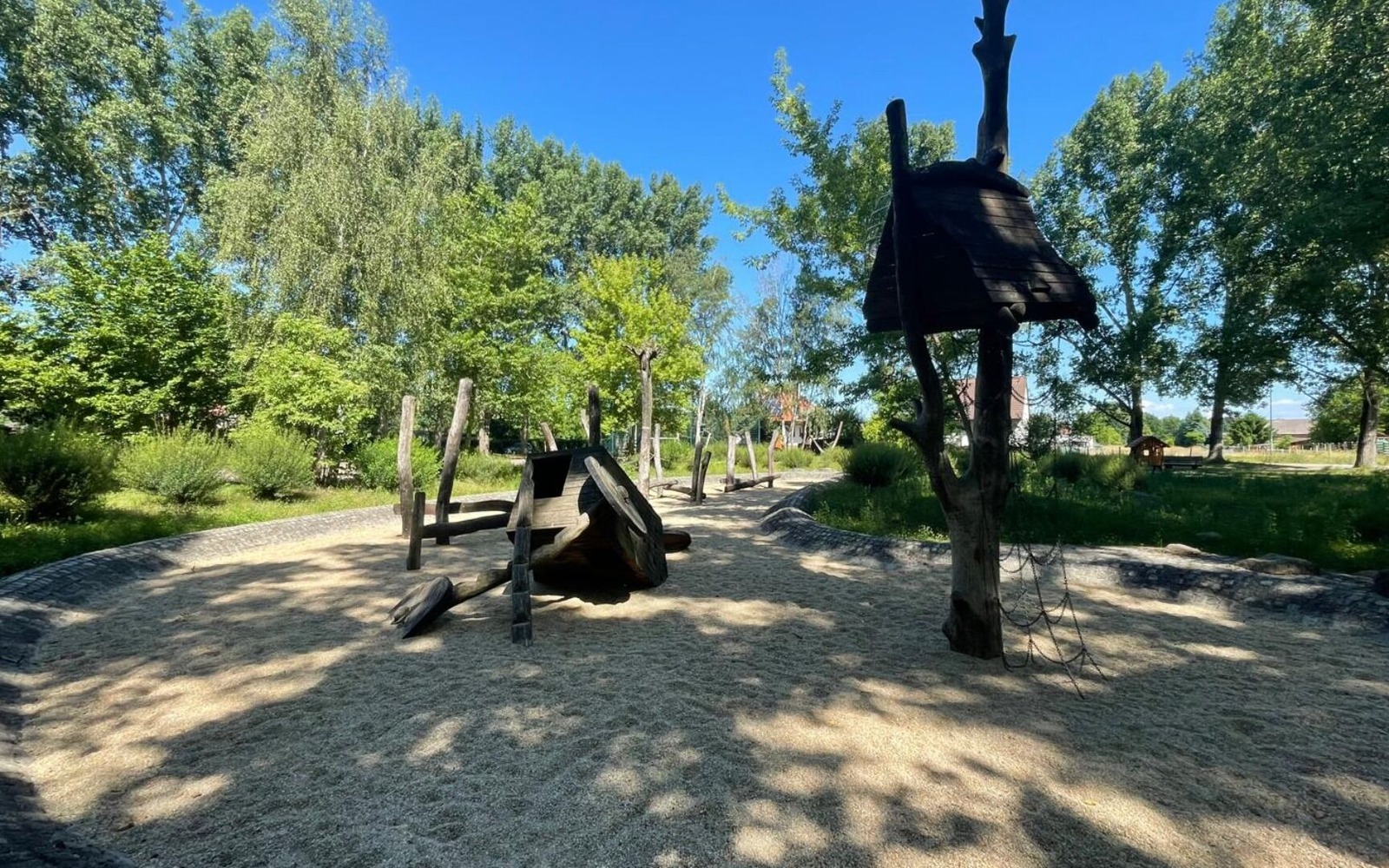 Spielplatz Trattendorf , Foto: Ulrike Tillack, Lizenz: Stadt Spremberg