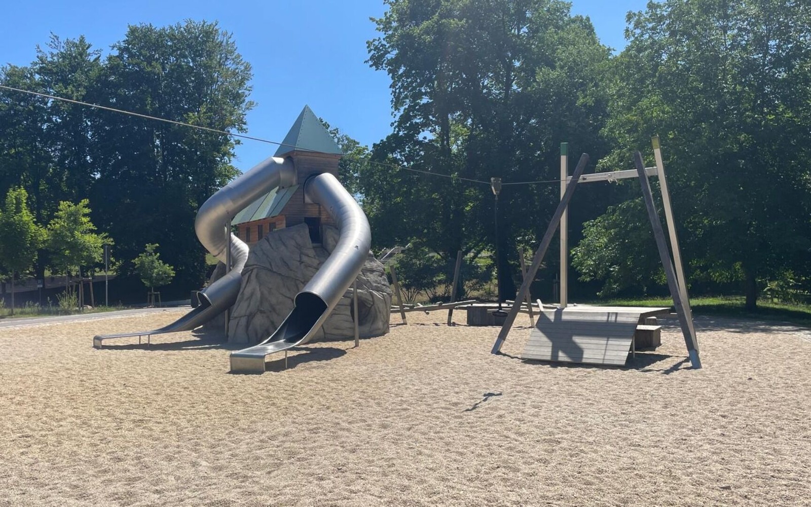 Mehrgenerationsspielplatz , Foto: Ulrike Tillack, Lizenz: Stadt Spremberg