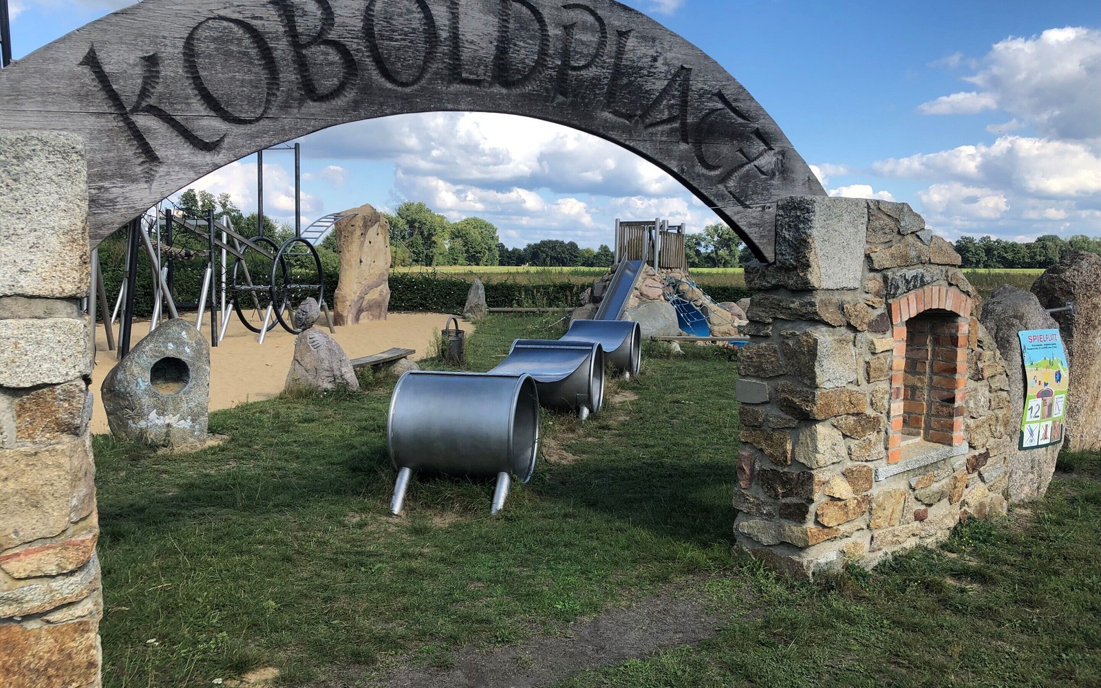 Koboldspielplatz, Foto: Gregor Kockert, Lizenz: Tourismusverband Lausitzer Seenland e.V.