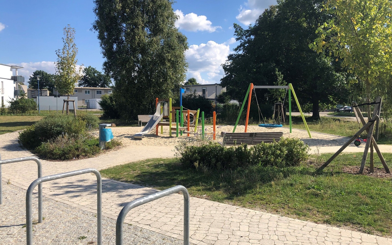 Spielbereich für Kleinkinder, Foto: Gregor Kockert, Lizenz: Tourismusverband Lausitzer Seenland e.V.