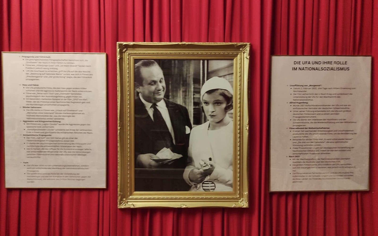 Exhibition at the Lausitz Cultural Castle Film Museum, Foto: Ariane Rykov, Lizenz: KULTURSCHLOSS LAUSITZ - Institut Romy Schneider Archiv & Museum e.V.