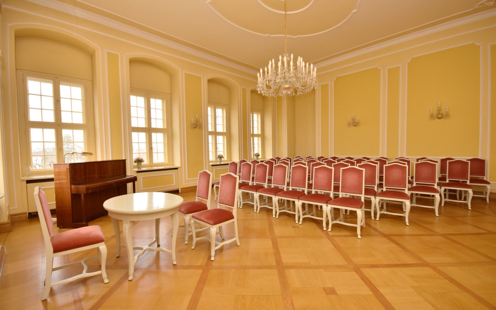 Kaminzimmer , Foto: Foto: Uwe Schulz, Lizenz: Schloss Hoyerswerda