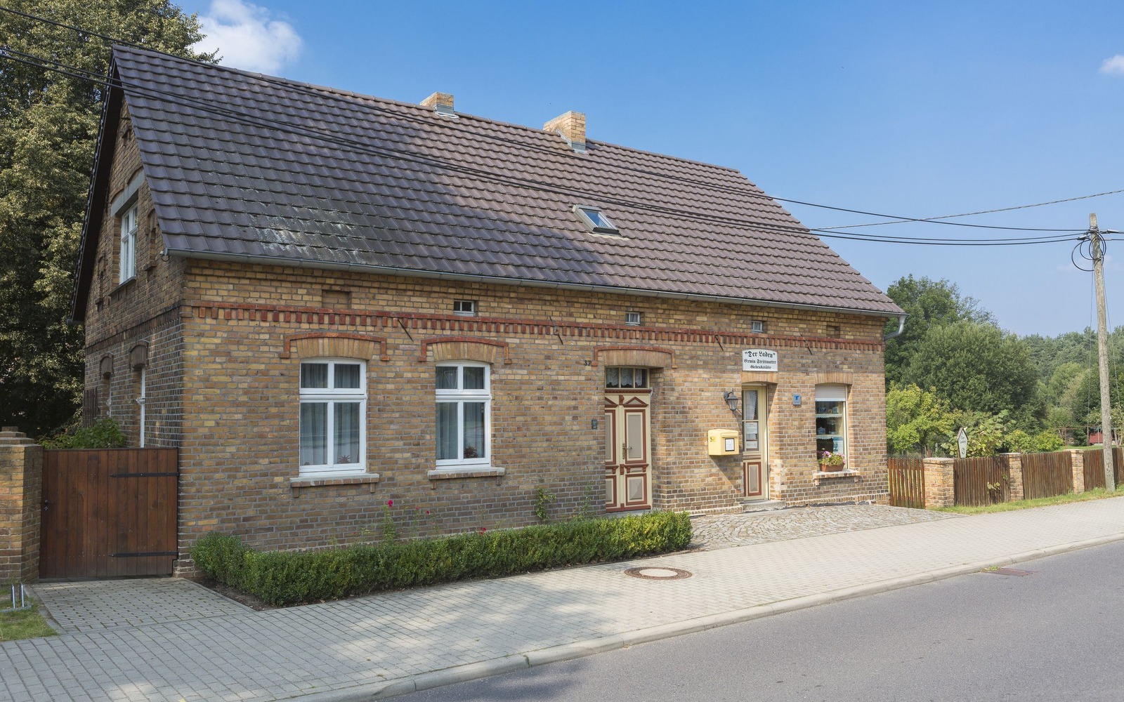 Strittmatters Laden in Bohsdorf, Foto: TMB-Fotoarchiv/Steffen Lehmann