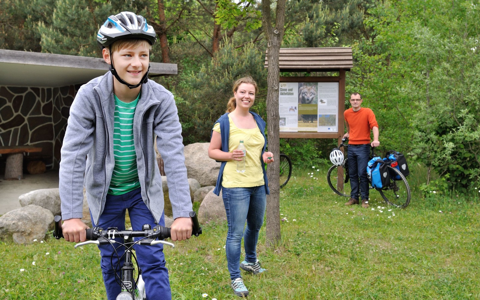 Auf dem Wolfsradweg, Foto: Nada Quenzel